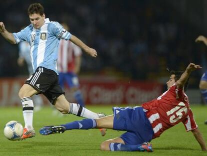 Messi, ante Paraguay