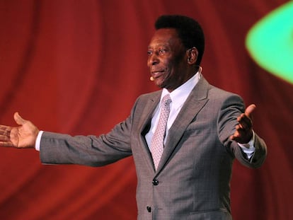 Pelé en Brasil, 2013.