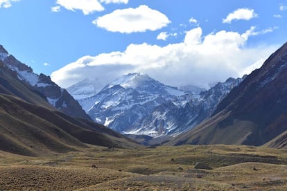 El Aconcagua, la montaña más alta de América