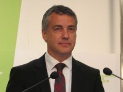 El líder del PNV, Iñigo Urkullu.