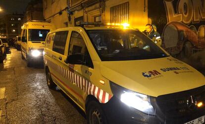 Imagen de la calle Rascón número 18 de Madrid, donde ha muerto una mujer apuñalada. 