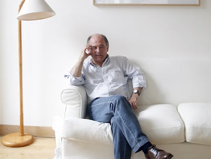Eugenio Ibarzabal, en su despacho de Bilbao.