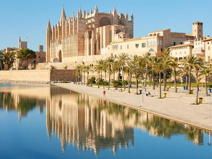 La catedral de Santa María, en Palma (Mallorca).