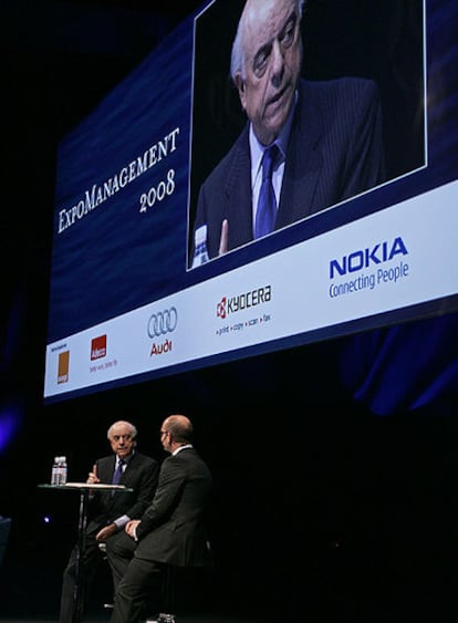 F. González, presidente de BBVA, en Expomanagement