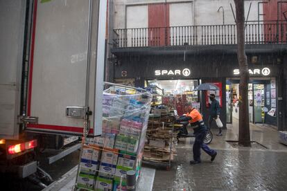 Transportistas huelga españa