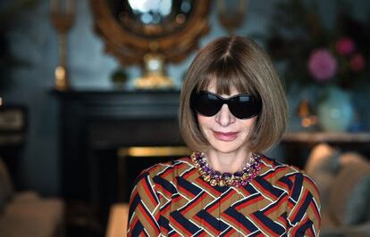 Anna Wintour, en Madrid.