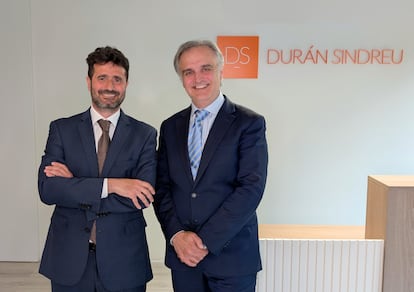Fausto Di Pasquale, nuevo socio de consultoría financiera y Gabriel Capilla, nuevos socio de derecho público y urbanismo en Durán-Sindreu.