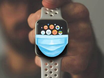 Los Apple Watch pueden desbloquear el iPhone cuando llevamos una mascarilla puesta.