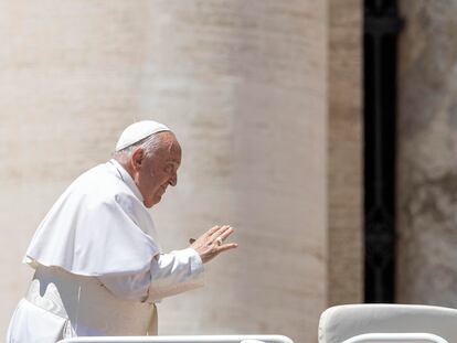 El papa Francisco durante una celebración el pasado 26 de mayo.