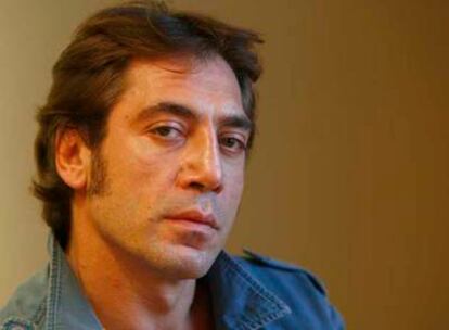 El actor Javier Bardem.