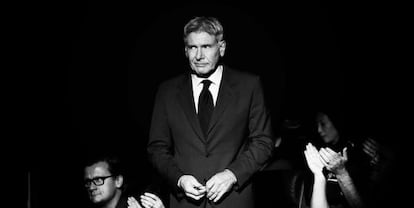 Harrison Ford, recibiendo un homenaje por su carrera el pasado 4 de octubre en Zúrich