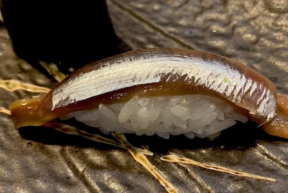 Nigiri de matrimonio, en 99 Sushi Bar.