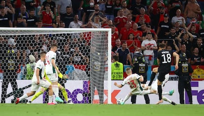 Goretzka, en el momento de salvar a Alemania