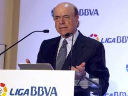 El presidente del BBVA, Francisco González. EFE/Archivo