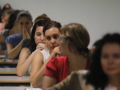 Oposiciones de 36.154 andaluces  a maestro de Infantil y Primaria.