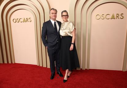 'Oppenheimer' director Christopher Nolan and his wife, producer Emma Thomas.