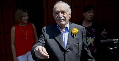 Gabriel Garc&iacute;a M&aacute;rquez, en marzo de 2014.