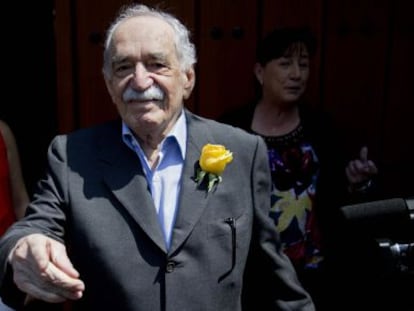 Gabriel García Márquez, el març del 2014.