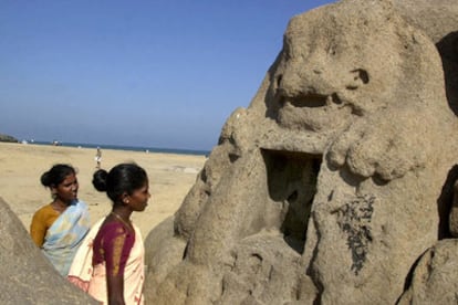 El paso del <i>tsunami</i> deja al descubierto los restos de una civilización perdida en India.
