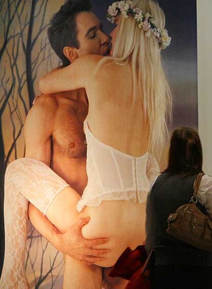 Una foto de Jeff Koons con <i>Cicciolina.</i>