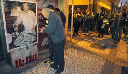 Homenaje a Ramón Díaz, asesinado por ETA