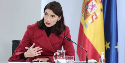 La ministra de Justicia, Pilar Llop. 