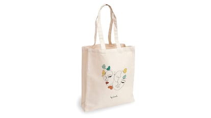 Bolsa de tela estampada