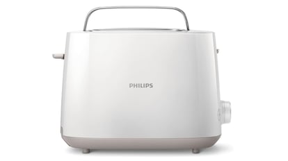 ofertas del dia amazon: tostadora Philips de tamaño compacto y función de descongelar.