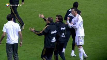 El corte de mangas de Cristiano Ronaldo a Javi Martínez
