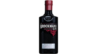 Botella de ginebra Brockman's de 70 cl.