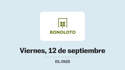 Bonoloto comprobar sorteo del viernes 12 de septiembre de 2025