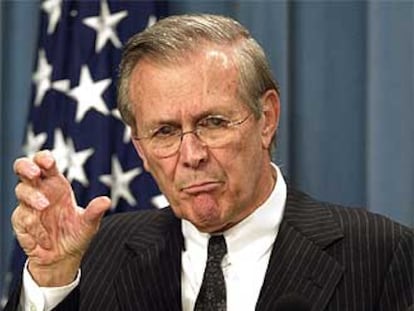 El secretario de Defensa de Estados Unidos, Donald Rumsfeld.