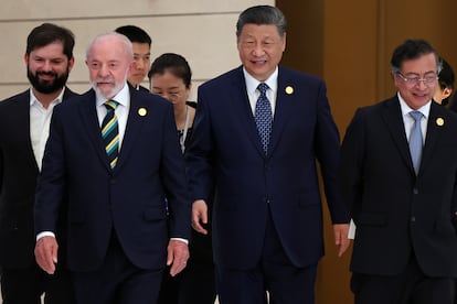 Xi Jinping y Luiz Inácio Lula da Silva