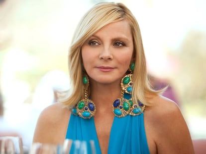 Kim Cattrall, como Samantha en 'Sexo en Nueva York'.