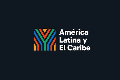 El logo de la marca región 'América Latina y el Caribe'