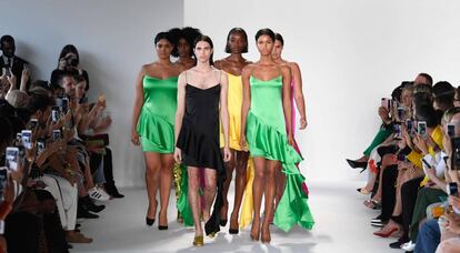 Desfile de Christian Siriano en la Semana de la Moda de Nueva York, el pasado me de septiembre.