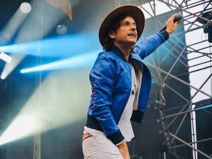 Coti durante su concierto en el festival Jardín de las Delicias.