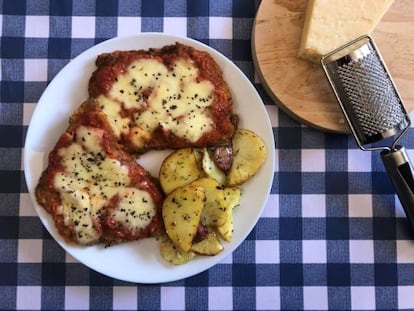 Milanesas a la napolitana