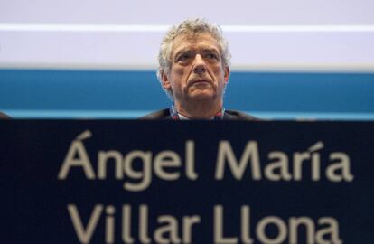 Villar, en el congreso de la UEFA de Viena en marzo de 2015.