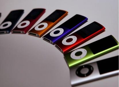 Gama de colores de los nuevos iPod Nano