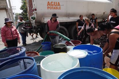 recortes de agua en CDMX y Edomex