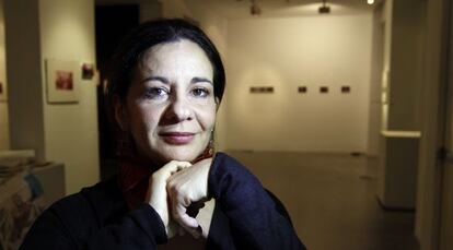 Cristina Kahlo, fotógrafa mexicana, en el espacio Yuriko Yamamoto, donde expone 'Tiempo de Danzón'