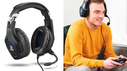 These console and PC gaming headphones feature a foldable design and a braided nylon cable.