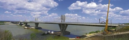 Puente de Vidín-Calafat sobre el río Danubio, construido por FCC