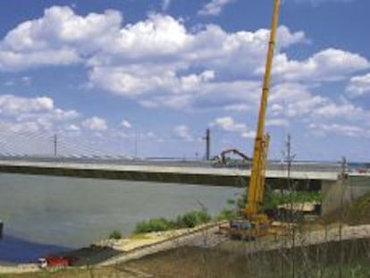 Puente de Vidín-Calafat sobre el río Danubio, construido por FCC