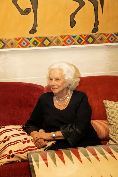 Princess María Luisa of Prussia, a regular client of the hotel since its foundation. 
