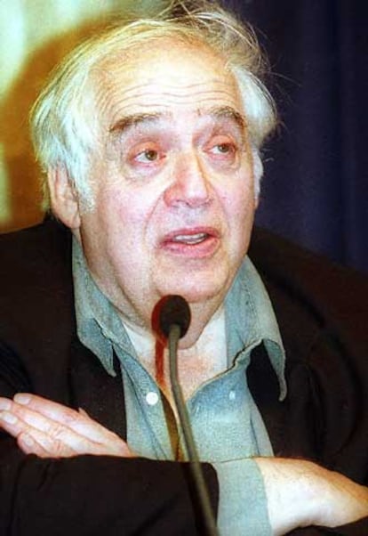 Fotografía de archivo de Harold Bloom, unos de los críticos literarios más influyentes, que ha presentado hoy, a través de videoconferencia, su libro &#39;Jesús y Yahvé, los nombres divinos&#39;.