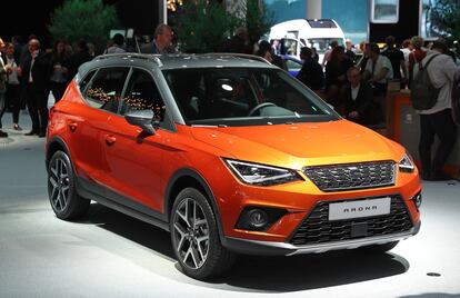 Seat Arona, el vehículo más vendido por la marca española en 2022.