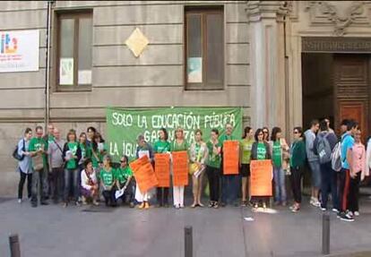 Los profesores secundan de forma mayoritaria la huelga