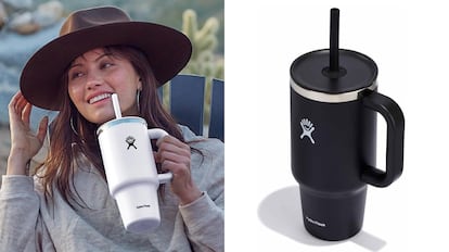 amazon ofertas ultima hora en vasos con asa ergonómica y pared doble.